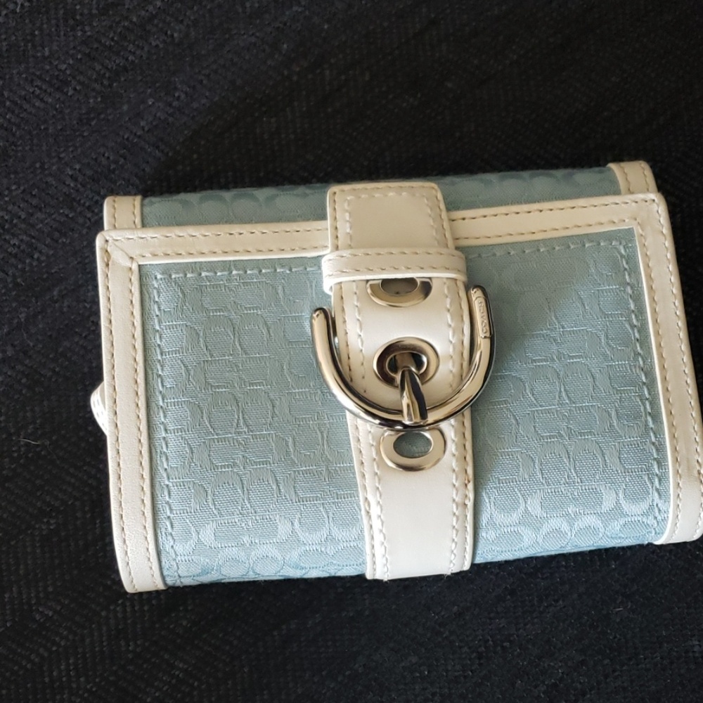 VINTAGE COACH hobo with matching wallet - Picture 5 of 8